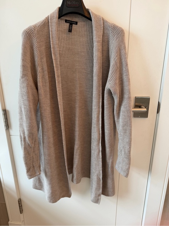 Eileen Fisher Sweaters - Eileen Fisher Lightweight Open-Front Cardigan in Taupe